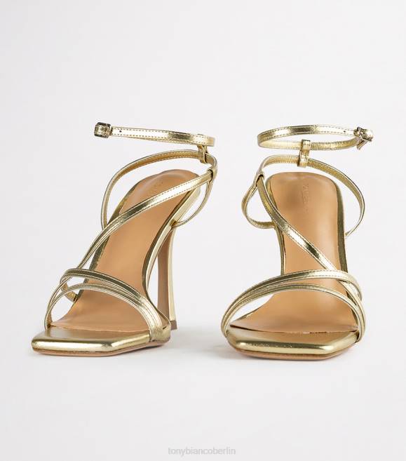 Stöckelschuhe| de Tony Bianco Frauen Franci-Heels Gold-Nappa-Metallic 4624113